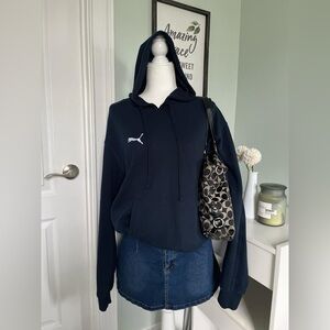 Navy Puma Hoodie